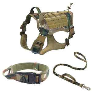 Military Style Pet Harness Vest