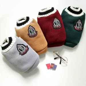Preppy Style Pet Sweater