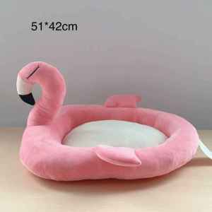 Pet Bed in the Shape of A Flamingo