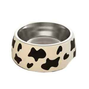 Cow Print Pet Bowl