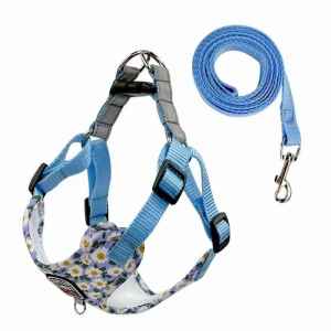 Floral Pet Harness Vest