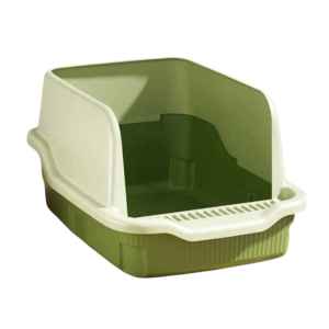 Semi-enclosed Cat Litter Box