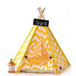 Pet Tent with A Chalkboard