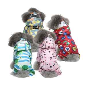 Pet Raincoat with Hat