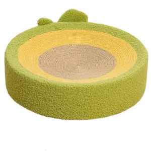 Round Fruit Style Cat Scratching Board