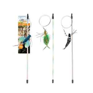 Cat Teaser with Insects