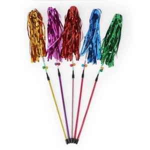 Cat Teaser with Colorfulribbon