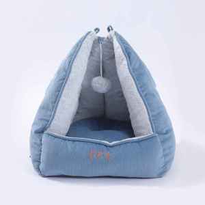 Semi-enclosed Conical Pet Bed