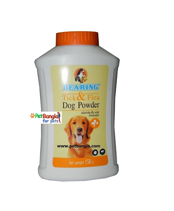 Bearing dog outlet powder